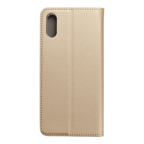 Pouzdro / obal na Xiaomi Redmi 9A zlatý - Smart Case Book