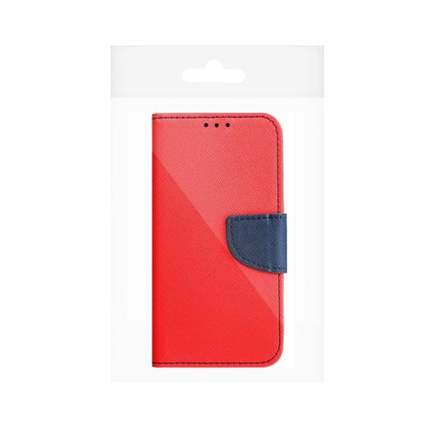 Puzdro / obal pre Xiaomi Redmi Note 10 5G červené / modré - kniha Fancy Book