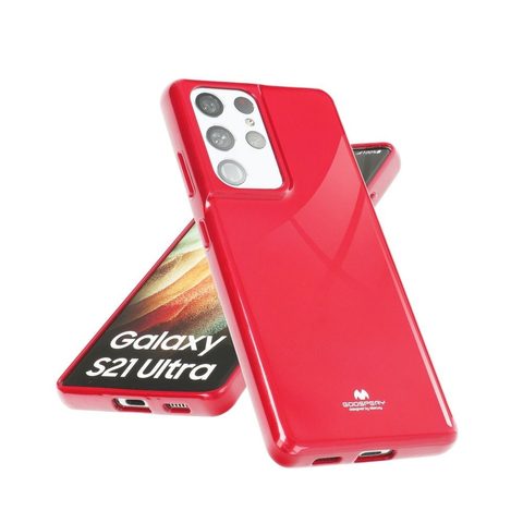 Obal / kryt pre Samsung Galaxy S22 PLUS, ružový - JELLY