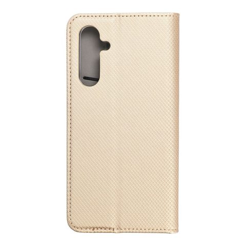 Pouzdro / obal na Samsung Galaxy A54 zlatý - knížkový Smart Case Book