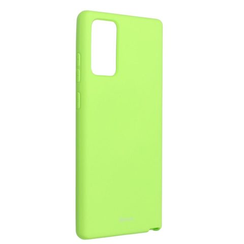 Obal / kryt na Samsung Galaxy Note 20 lime - Roar Colorful Jelly Case