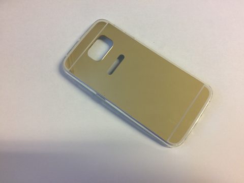 Csomagolás / borító Samsung Galaxy S6 Edge arany - Mirro FORCELL