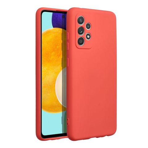 Obal / kryt pre Samsung Galaxy A52 5G / A52 LTE / A52S ružový - Forcell SILICONE LITE