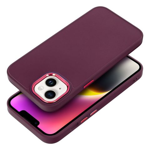 Obal / kryt na Motorola G54 fialový - FRAME