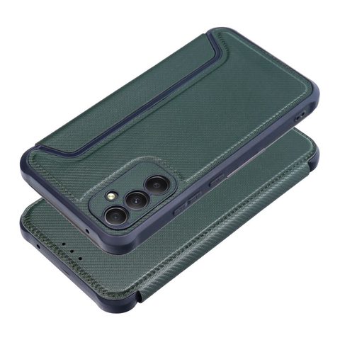 Puzdro / obal na Samsung Galaxy A34 5G zelené - kniha Razor