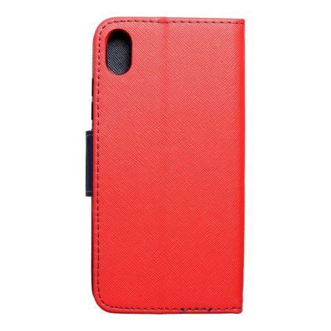 Puzdro / obal pre Xiaomi Redmi 7A červený - kniha Fancy Book