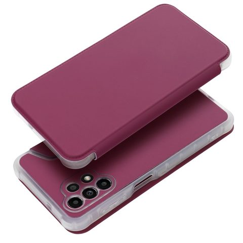 Pouzdro / Obal na Samsung Galaxy A13 5G / A04S fialový - knížkový PIANO Book