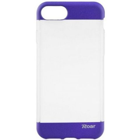 tok / borító Apple iPhone 7 / iPhone 8 / SE 2020 / SE 2022 lila - Roar Fit UP Clear