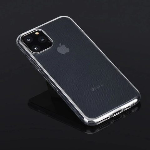 Obal / kryt na Apple iPhone 15 PRO priehľadné - Ultra Slim 0,5 mm