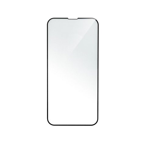 Edzett / védőüveg Huawei P40 Lite E fekete - 9D teljes öntapadó üveg