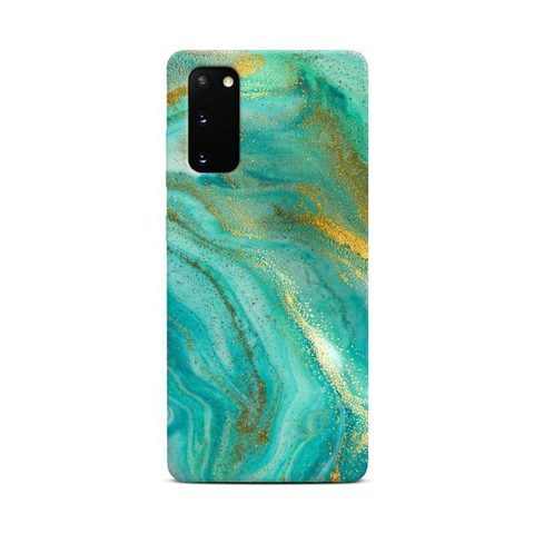 Obal / kryt na Samsung Galaxy S20 tyrkysová - CaseGadget