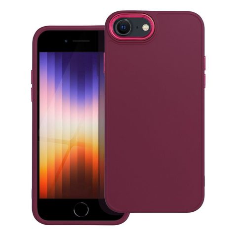 Obal / kryt na Apple iPhone SE 2022 fialová - FRAME