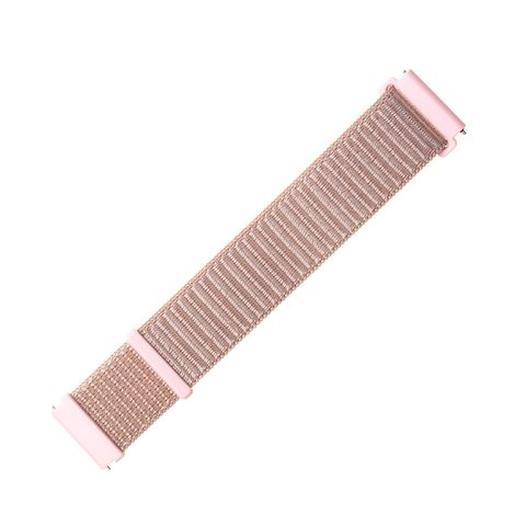 Nylonový řemínek FIXED Mesh Strap s Quick Relase 22 mm pro smartwatch, růžově zlatý
