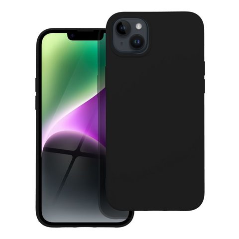 Obal / kryt na Apple iPhone 14 PLUS černý - Forcell SILICONE LITE