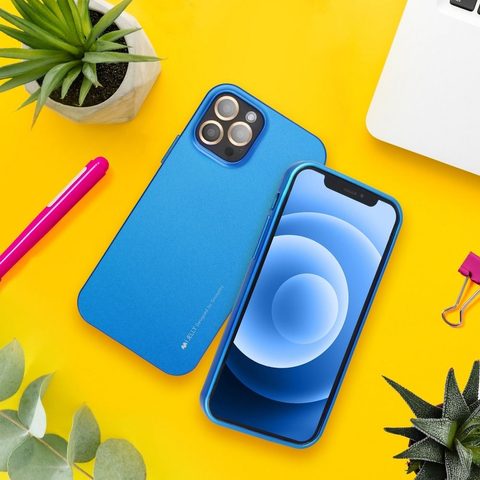 Védőborító Samsung Galaxy A22 4G kék - i-Jelly Case Merkúr