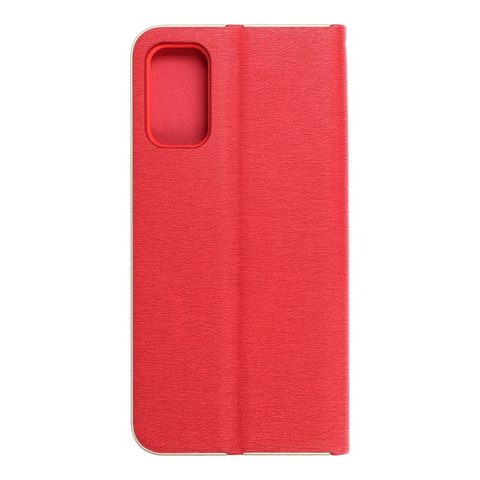 Puzdro / obal pre Xiaomi Redmi Note 10 5G červený - kniha Forcell