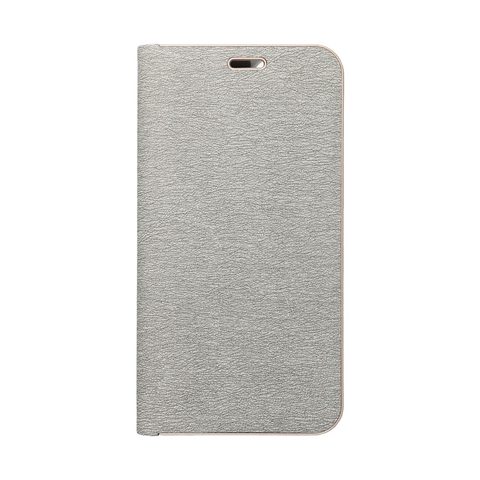 Puzdro / obal pre Xiaomi Redmi Note 11 / 11S strieborný - kniha Forcell LUNA Book