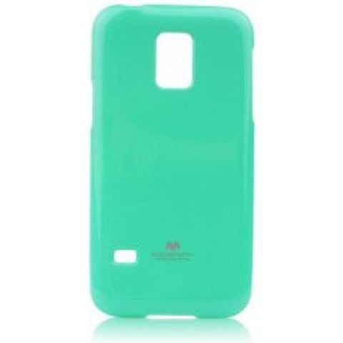 Fedél / borító Samsung GALAXY S5 mini menta - Jelly Case