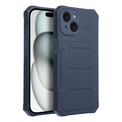 Obal / kryt na Apple iPhone 15 modrý - Heavy Duty case