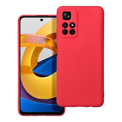 Obal / kryt pre Xiaomi Poco M4 Pro 5G červený - Forcell SOFT