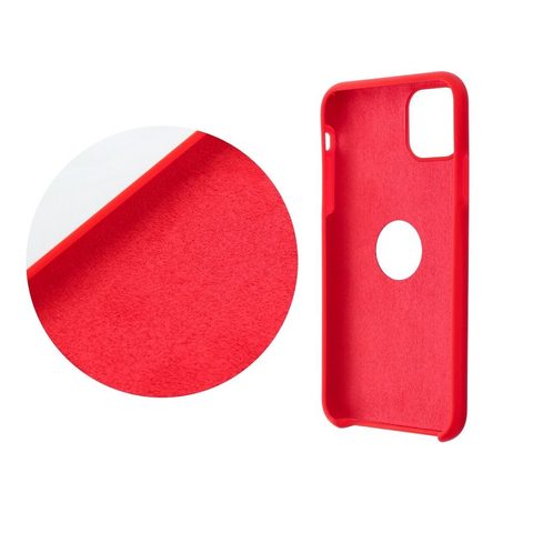 Obal / kryt na Samsung Galaxy A32 5G červený - Forcell Silicone Case