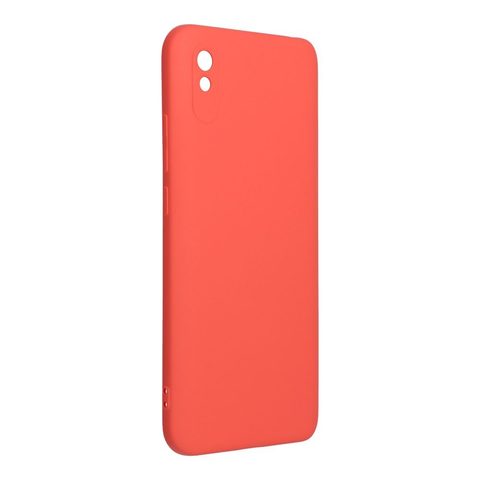 Fedél / borító a Xiaomi Redmi 9A rózsaszínhez - Forcell SILICONE LITE