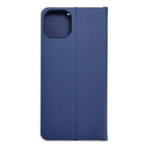 Pouzdro / obal na Apple iPhone 15 Plus modré - knížkové LUNA Book Carbon
