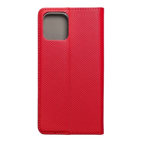 Pouzdro / obal na Apple iPhone 12 / 12 Pro červené - knížkové Smart Case