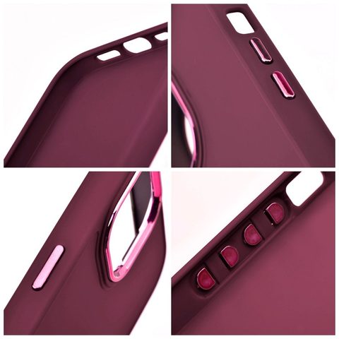 Obal / kryt na Apple iPhone 13 Pro fialové - Puzdro s rámom