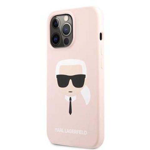 Obal / kryt na Apple iPhone 13 Pro Max růžový - Karl Lagerfeld