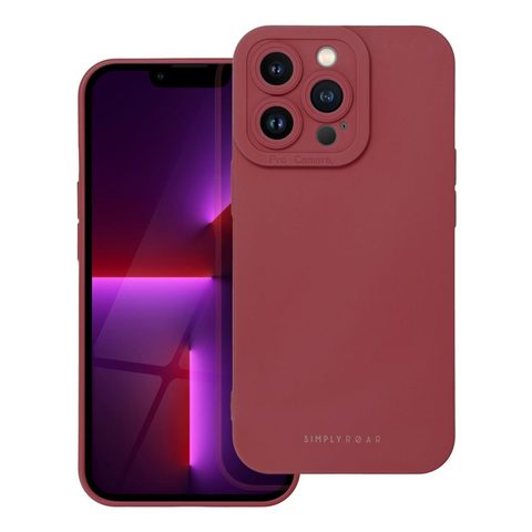 Obal / kryt na Apple iPhone 13 Pro červené - Roar Luna Case