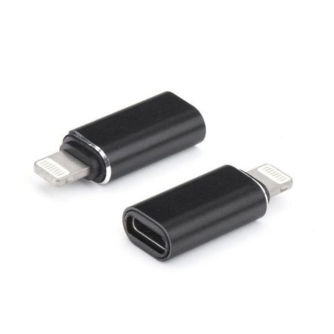 Adapter Typ C - Lightning Iphone black