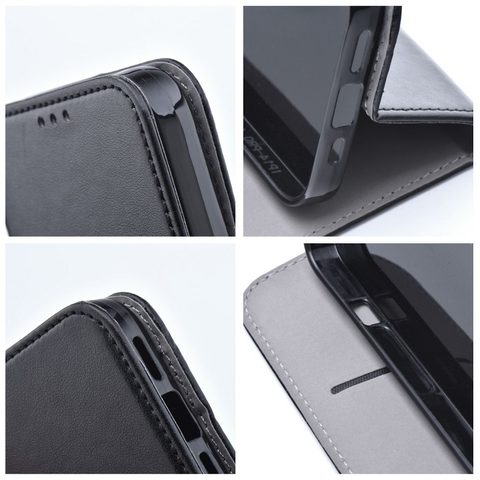 Obal / kryt na Samsung Galaxy S24 PLUS čierny - kniha Smart Magneto book