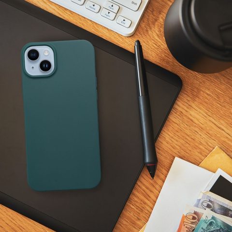 Obal / kryt na Xiaomi Redmi Note 12 5G tmavě zelený - MATT CASE