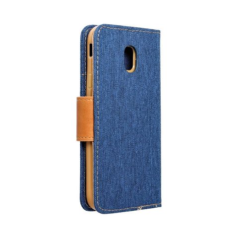 Puzdro / obal pre Apple iPhone 6/6S modré - kniha Canvas