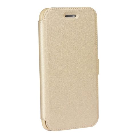 Puzdro / obal pre Apple Iphone XS Max (6,5") zlaté - book Pocket