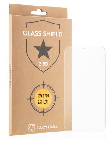 Taktikai üvegpajzs 2.5D üveg Apple iPhone 13/13 Pro készülékhez Tiszta