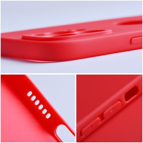 Obal / kryt na Samsung Galaxy A02s červený - Forcell Soft