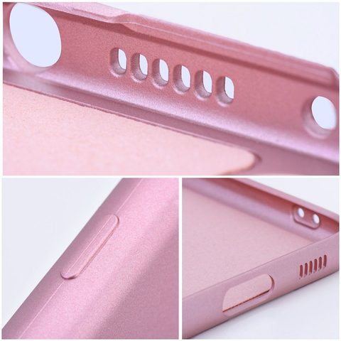 Obal / kryt na Apple iPhone 15 ružové - METALLIC Puzdro
