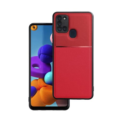 Obal / kryt pre Samsung Galaxy A21s červený - Forcell NOBLE