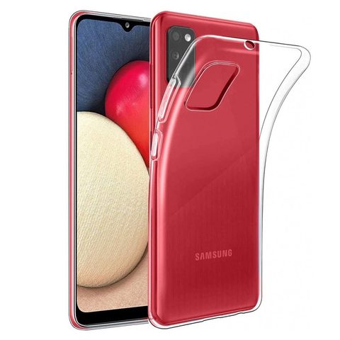 Obal / kryt na Samsung Galaxy A02s transparentní - Ultra Slim 0,5mm