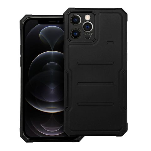 Obal / kryt na Apple iPhone 12 Pro Max čierne - Heavy Duty