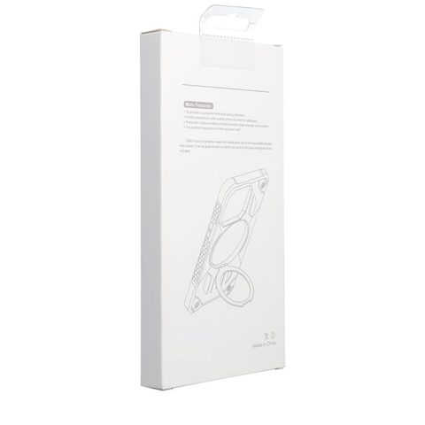 Obal / kryt na Apple iPhone 15 Pro Max čierne - Armor Mag Cover s MagSafe