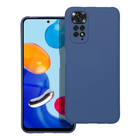 Obal / kryt na Xiaomi Redmi NOTE 11 / 11S modrý - Forcell Silicone Lite