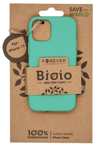 Obal / kryt na Apple iPhone 13, zelený Forever Bioio