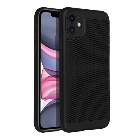 Obal / kryt na Apple iPhone 11 černý - BREEZY