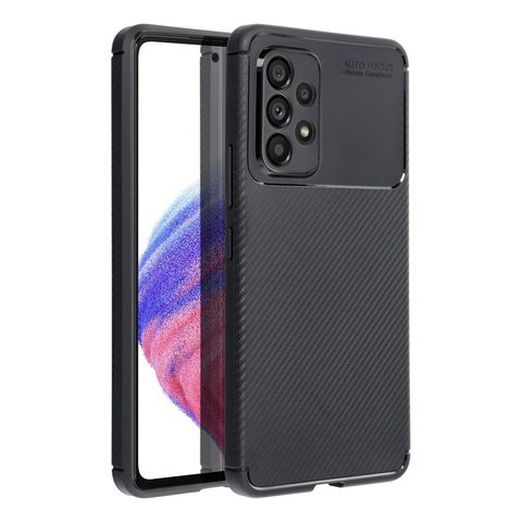 Obal / kryt na Samsung Galaxy A54 5G čierny - CARBON Premium Case