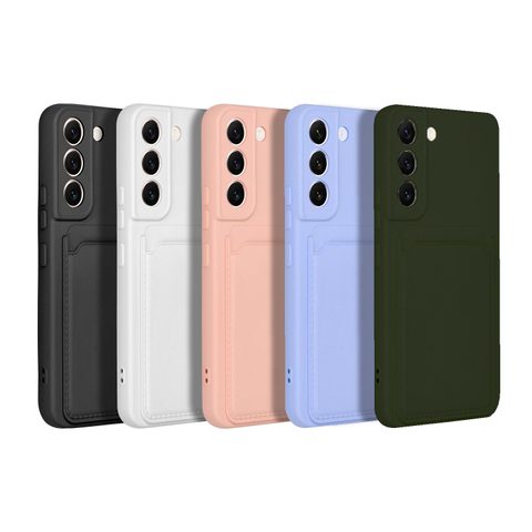 Obal / kryt na Samsung Galaxy A53 5G zelený - Forcell CARD Case