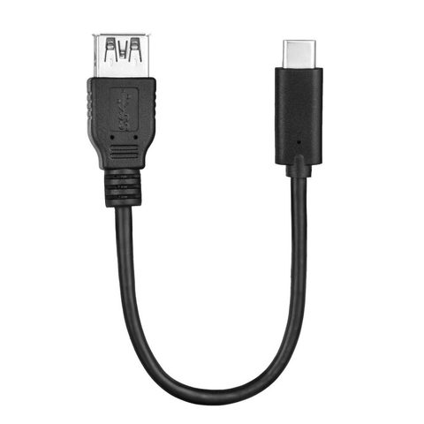 USB-C 3.0 OTG adapter/csökkentő Fekete