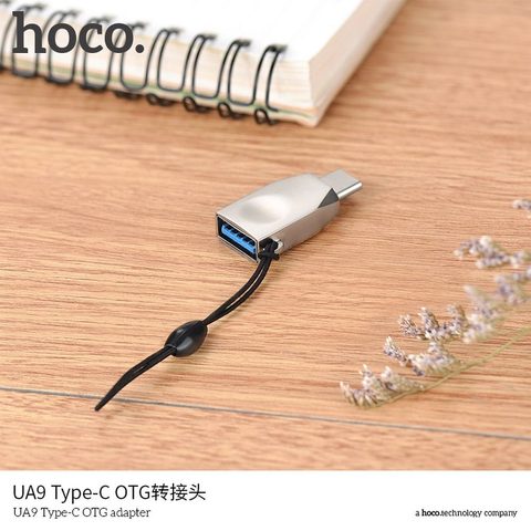 USB-C-ről USB UA9 OTG adapter/csökkentő - HOCO